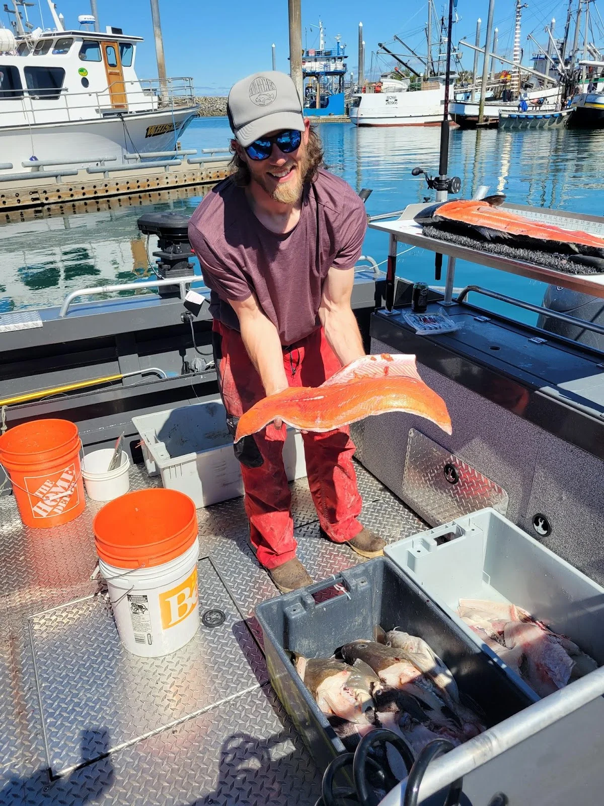 Winter Crab & King Salmon - Big Butt Charters Homer Alaska
